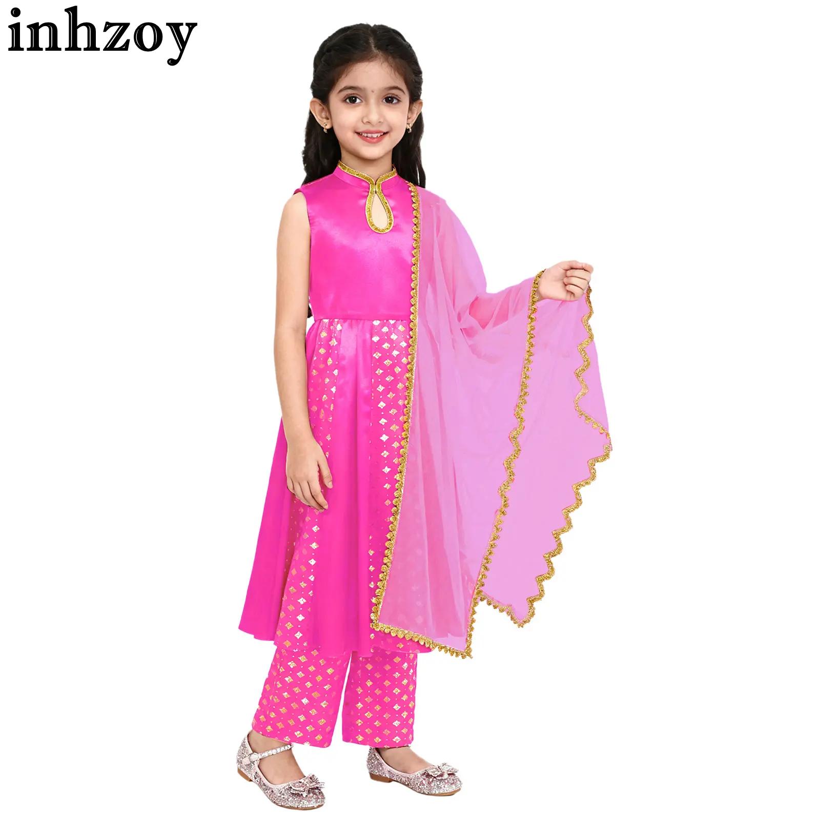 Fashion Ethnic Indian Clothing - Kids Girls Indian Ethnic Salwar Suit