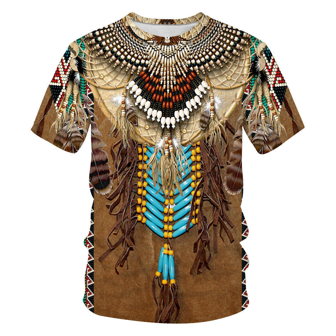 Fashion Ethnic Indian Clothing - Indian Ethnic Style 3D Print T-Shirts