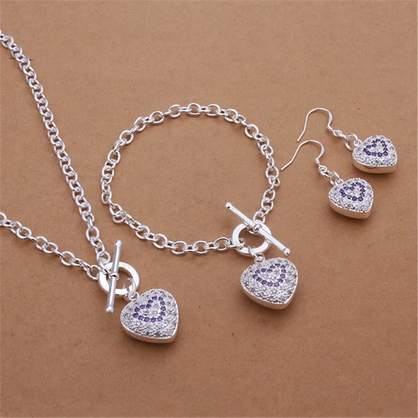 Ethnic Fashion Trend - Trend 925 Sterling Silver romantic heart