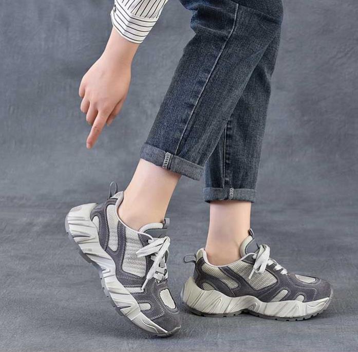 4.5cm Air Mesh Suede Genuine L - Ethnic Fashion recension och pris