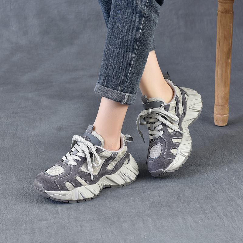 4.5cm Air Mesh Suede Genuine L - Ethnic Fashion recension och pris