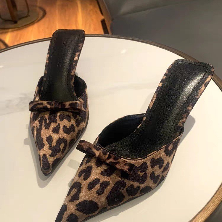women's leopard-print pointed  - Ethnic Fashion recension och pris