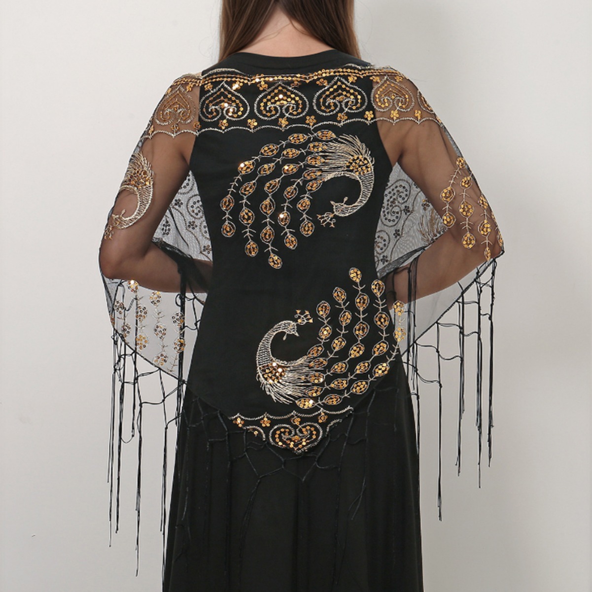 Cross Border Hot Sale Peacock  - Ethnic Fashion Sale recension och pris
