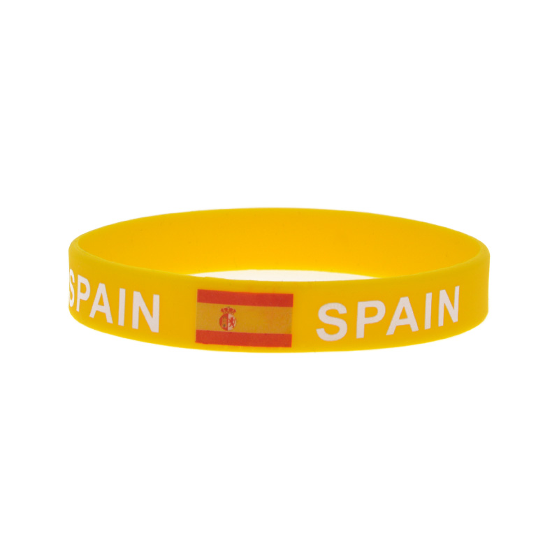 1 PC Printed Flag Logo Silicon - Ethnic Fashion Logo recension och pris