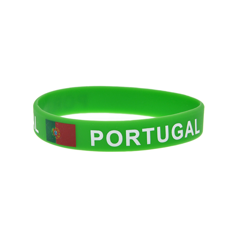 1 PC Printed Flag Logo Silicon - Ethnic Fashion Logo recension och pris