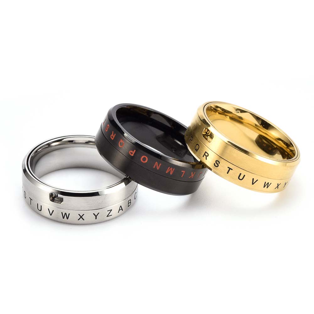 Men's Stainless Steel Spinner  - Urban Ethnic Fashion recension och pris