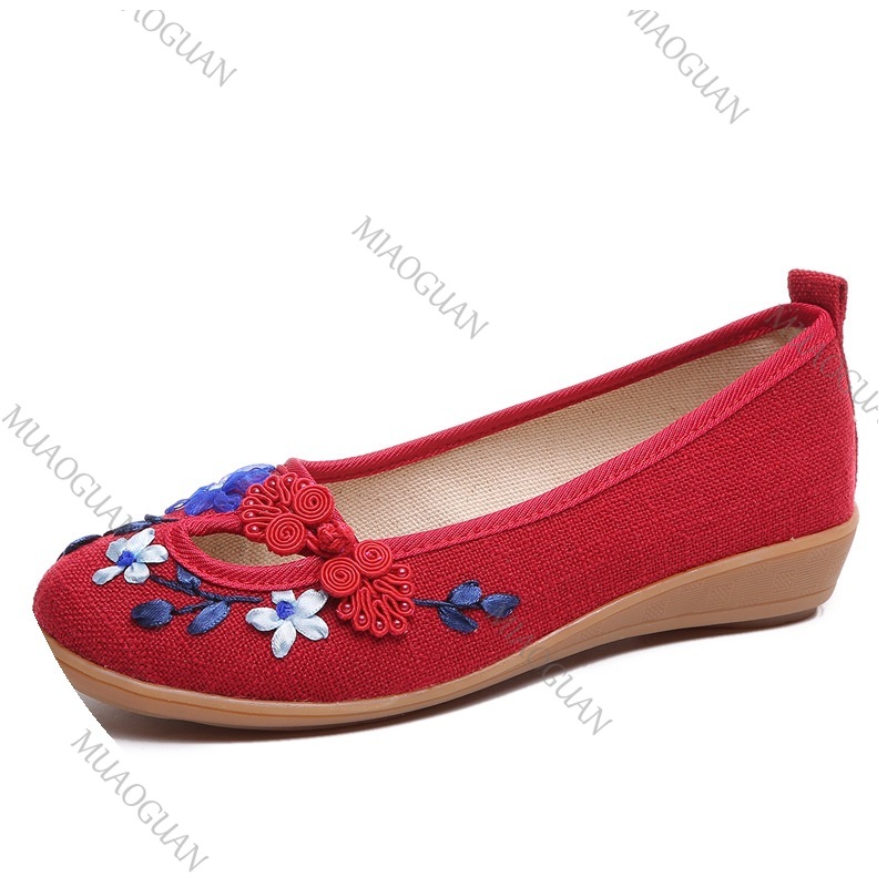 Embroidered Women Comfort Wedg - Ethnic Fashion recension och pris