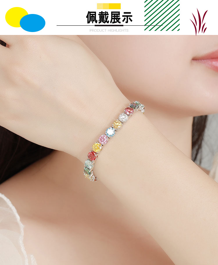 Dopamine color moissanite plat - Ethnic Fashion Trend recension och pris
