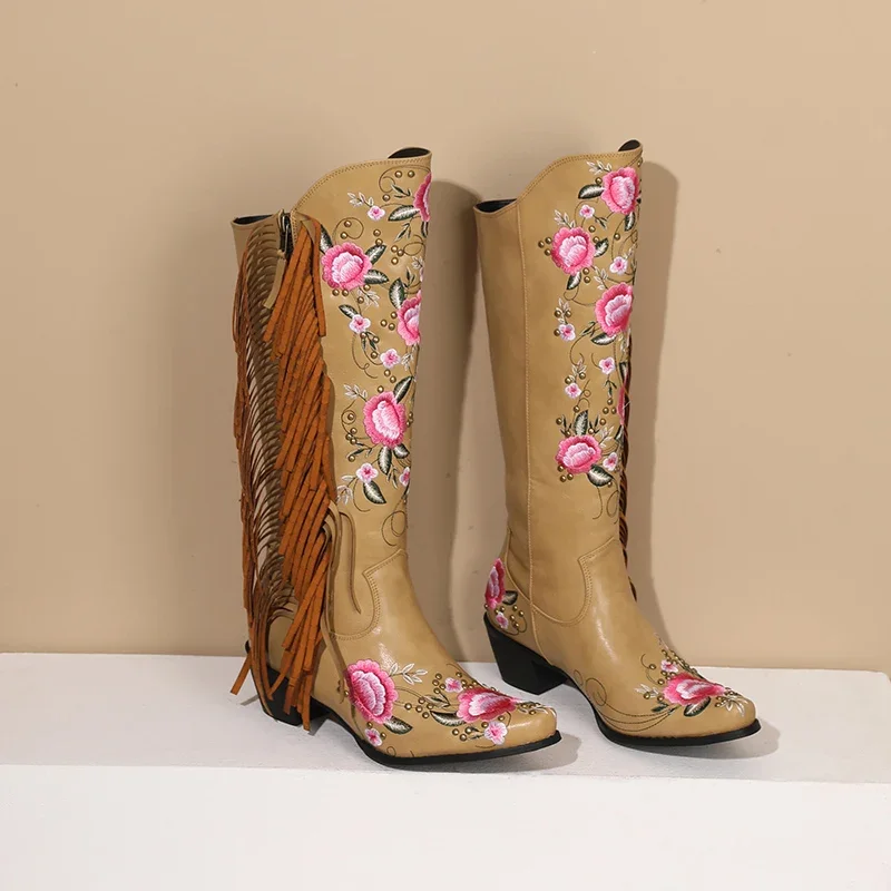 Fashion Embroidery Flower West - Ethnic Fashion recension och pris