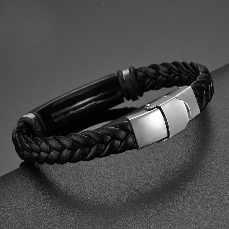 Men's Luxury Hand-woven Leathe - Ethnic Fashion Logo recension och pris
