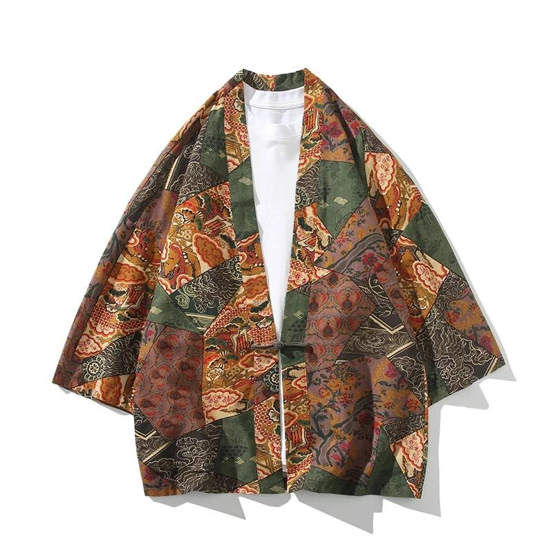 Ethnic Style Print Yukata Men  - Ethnic Fashion recension och pris