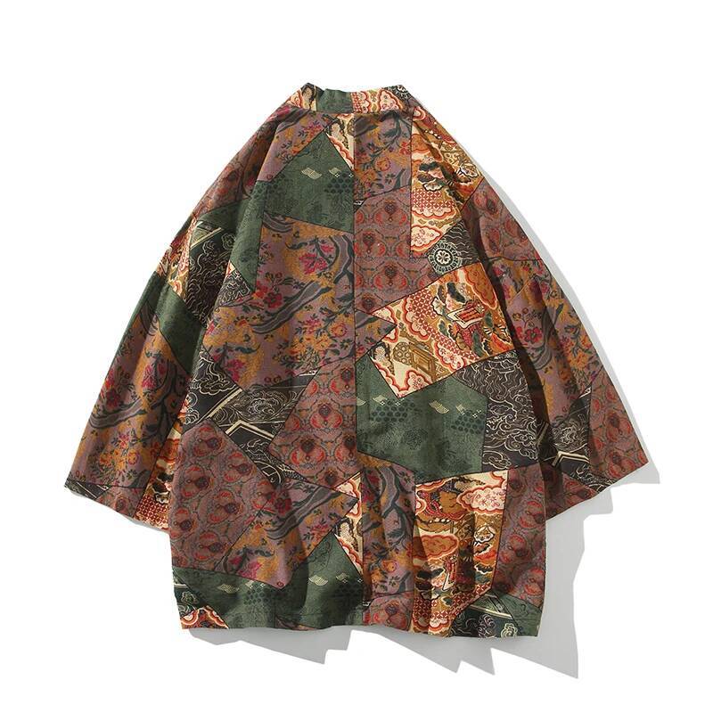 Ethnic Style Print Yukata Men  - Ethnic Fashion recension och pris